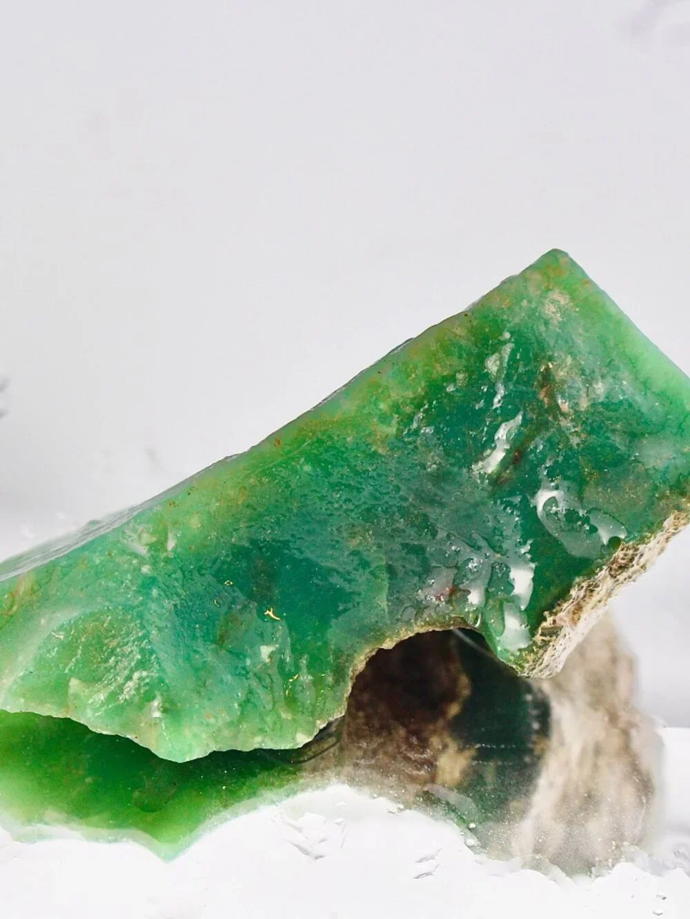 Gemmy Gem Australia Chrysoprase Marlborough Raw Natural Rough Mineral 93.73 Ct